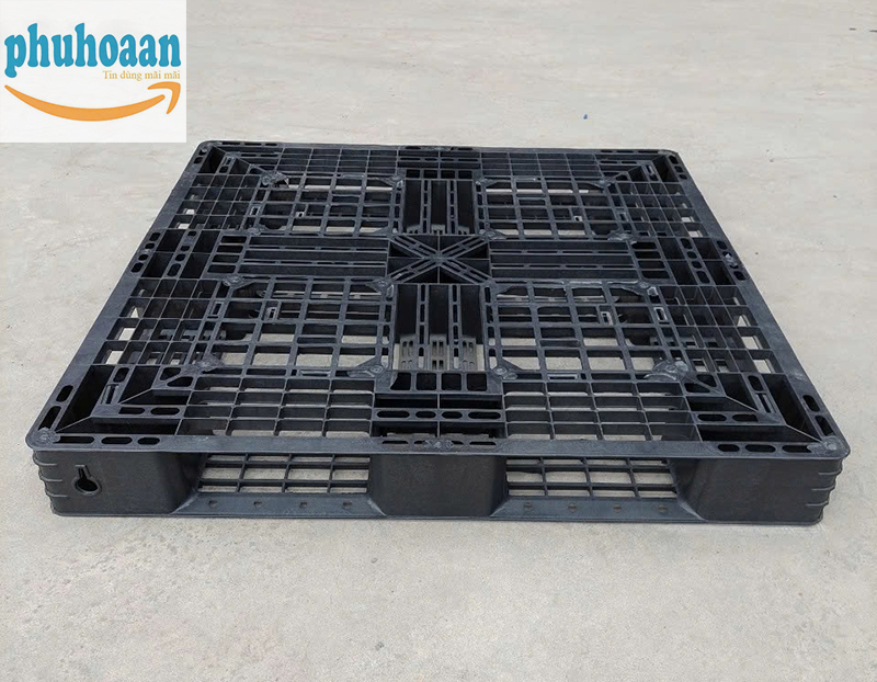 Pallet nhựa PL15LK màu đen giá rẻ