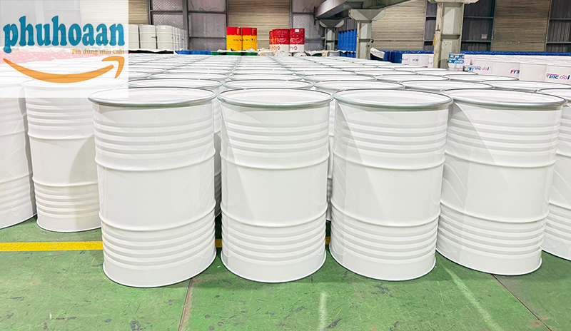 Thùng phuy sắt nắp mở đai sắt giá rẻ