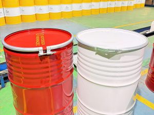 Thùng phuy sắt nắp mở đai sắt giá rẻ