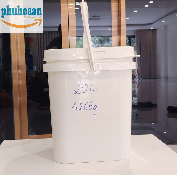 Xô nhựa vuông 20L giá rẻ